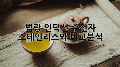 법랑 인덕션 주전자: 스테인리스와 비교분석